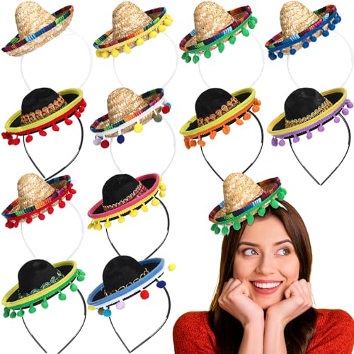 Mini serre-têtes mexicains Cinco de Mayo pour animer vos soirées à thème pastoral