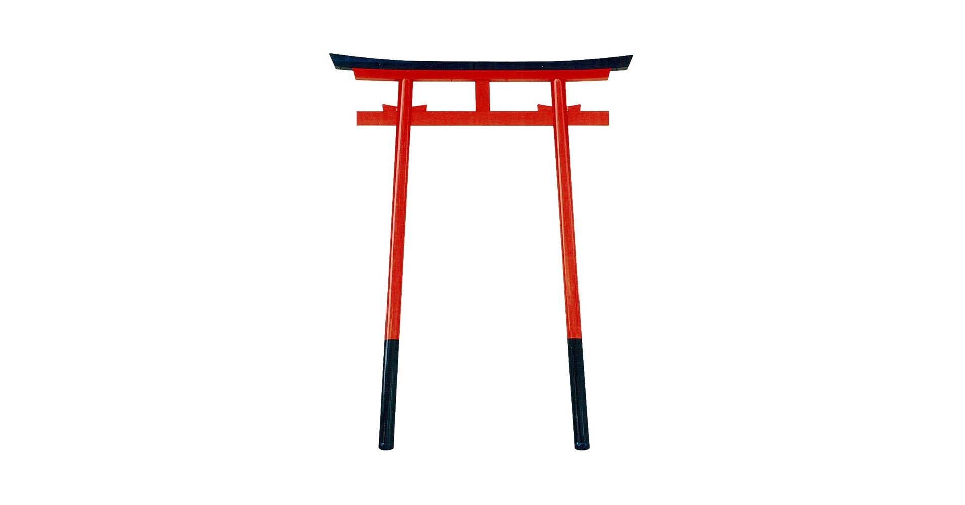 Amazon｜仏壇屋 滝田商店 鳥居 朱塗り 木製 6尺 地上高約220cm
