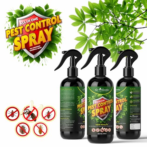 Image of Go Garden All-in-One Pest Control Insect Repellent Spray 200 ML | Multi-Purpose Home Pest Control for Lizard, Ant, Termite, Bed Bugs, Spider, Fly, Centipede & Mouse | Non-Toxic | Indoor & Outdoor Use
