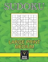 Sudoku: Large Print Medium 1073495957 Book Cover