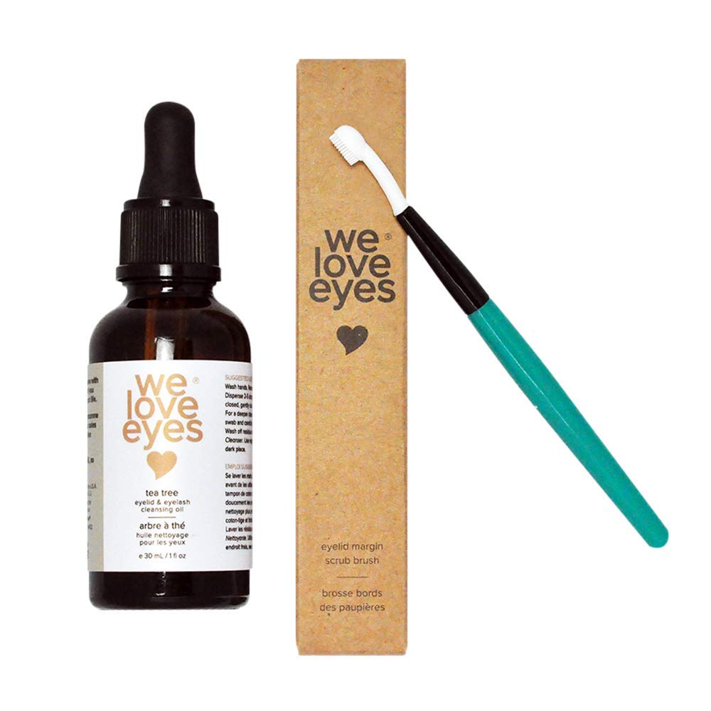 Buy We Love Eyes All Natural Tea Tree Eyelid Cleansing Oil + Eyelid