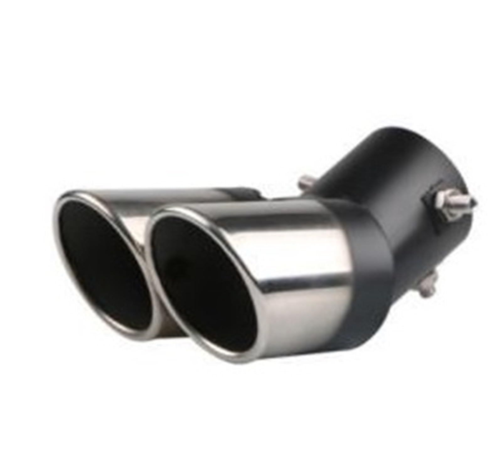 Tubo di Scarico per Auto, per Dacia Logan I, II (2004-2026) Uscita Tubi di scappamento,Terminale di Scarico per Auto in Acciaio Inossidabile,A