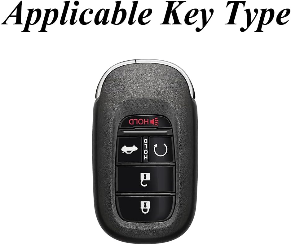 USA Flag-Inspired Heavy Duty Zinc Alloy Key Fob Cover, Accessories Compatible with Honda 2026 2025-2022 Civic Accord CR-V HR-V Pilot and 2026 Passport (Model-B)