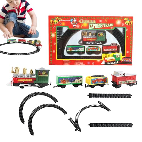Dura a lungo: migliora la tua gioia festiva con il nostro set di trenini di Natale, realizzato con robusti materiali ABS per un'applicazione sicura e stabile. Realizzati con cura alla perfezione, i nostri treni assicurano un'esperienza e memorabile per tutti