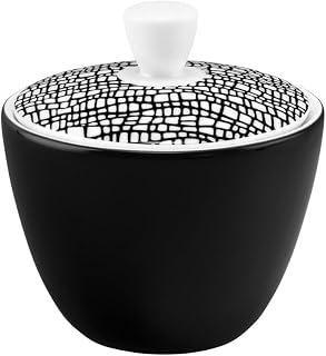 Seltmann Life Fashion Glamorous - Azucarero (0,26 L), color negro