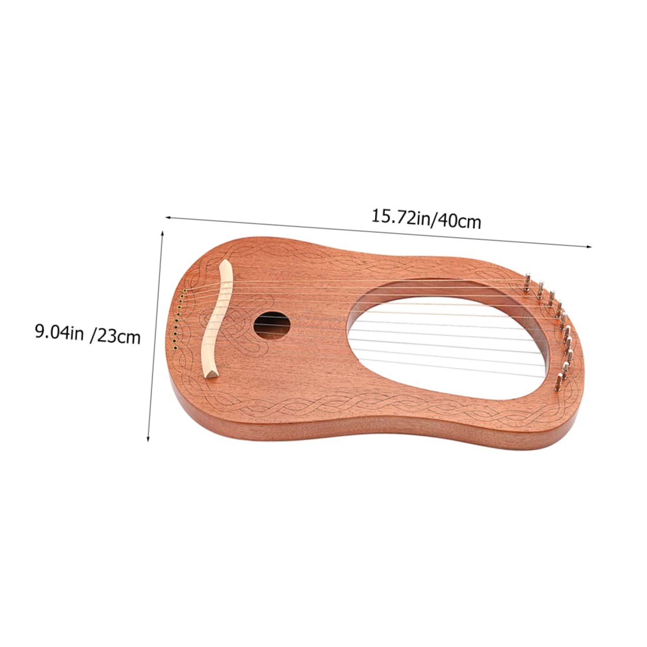 VANZACK Harp Strings Replacement 10 Strings for Lyre Harp Musical Instrument Kit