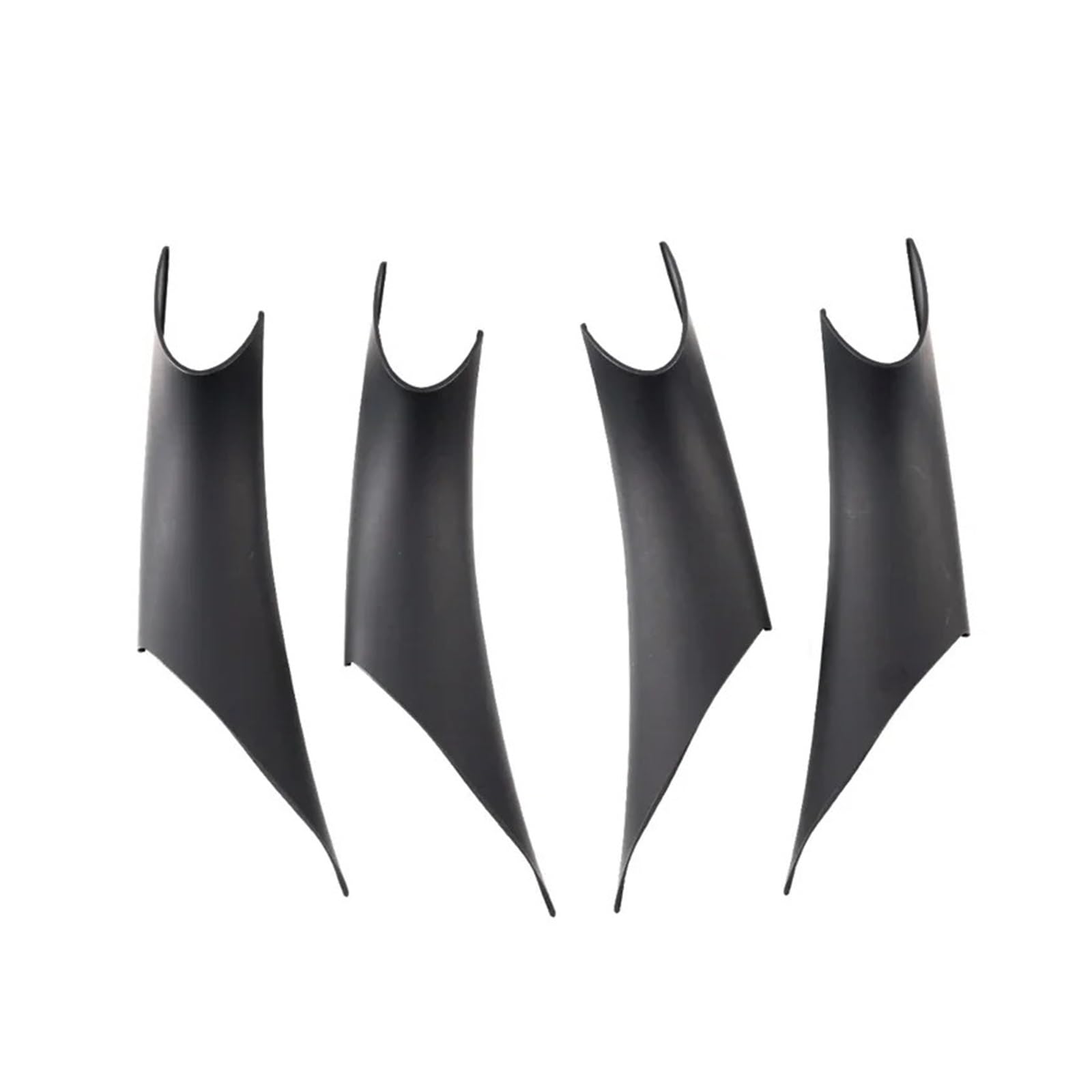HIVZIVCCIK Interior Door Handle for 3 Series for F30 for F31 for F34 for F80 2012-2018 ABS Interior Door Pull Handle Cover Trim Interior Grab Handle(4Pcs Black)