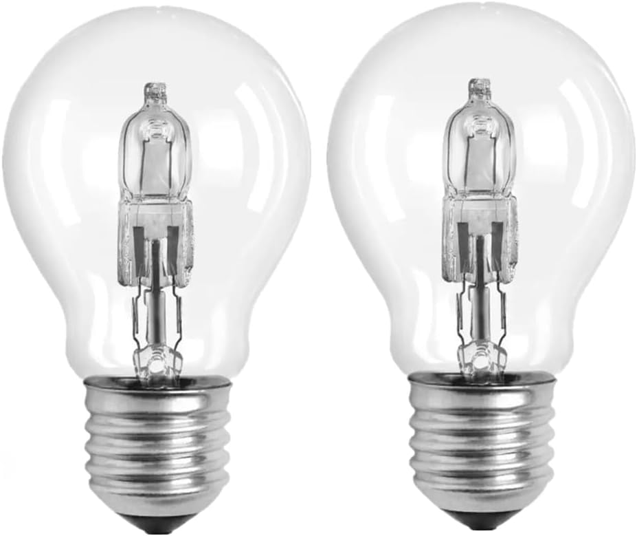 JadeBeauty 6 Pcs Lighting Bulbs 043168787963 78796 43 Watt Clear A19 Halogen Light Blub