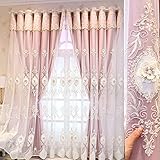 5. Design elegante e unico a doppio strato: la combinazione di tessuto e filato, la bellezza dello smalto, l'esperienza visiva multilivello per bloccare la luce solare, pannelli con una varietà di colori eleganti per decorare qualsiasi stanza e proteggere i tuoi mobili.