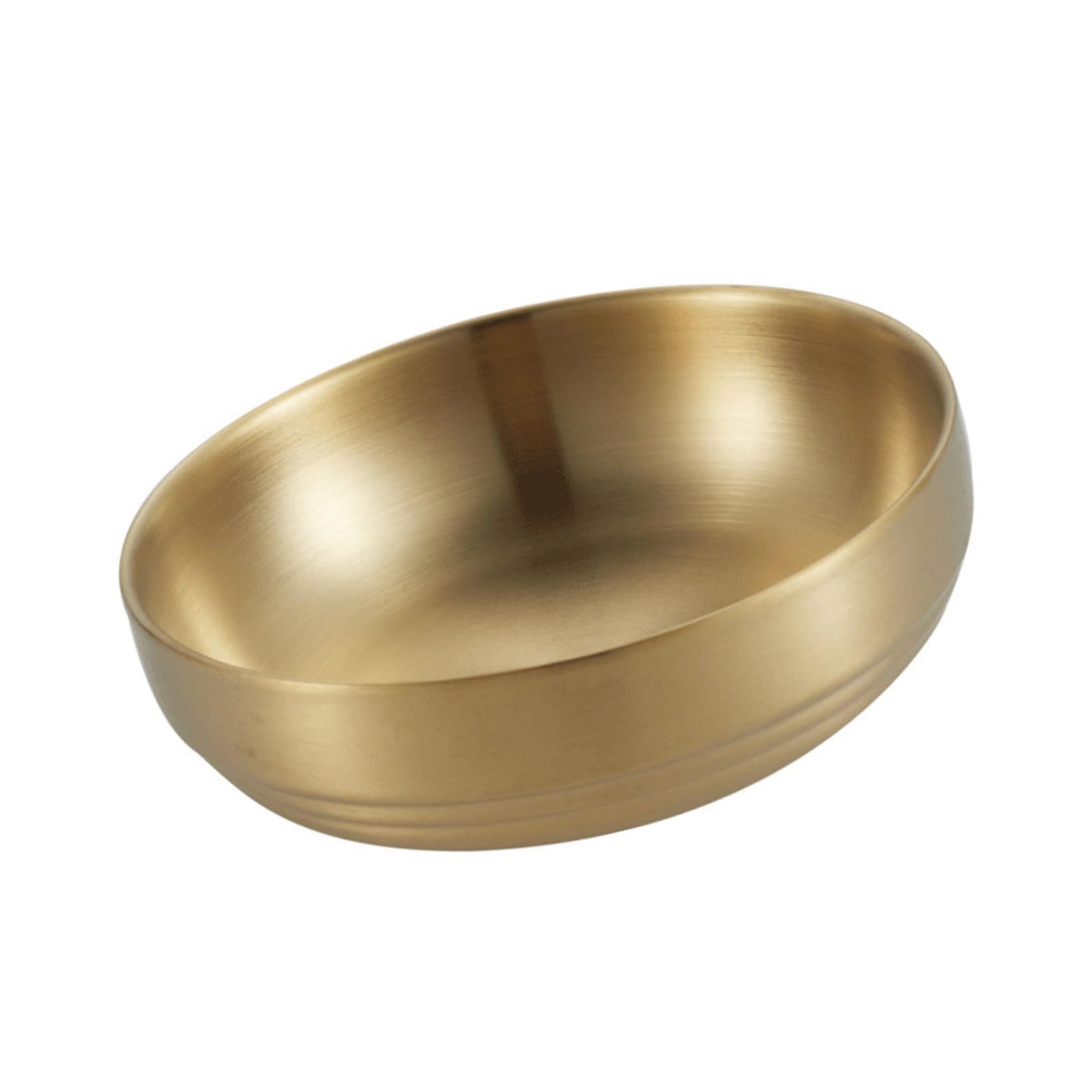 Buxuaaaa Rustproof 304 Stainless Steel Appetizer Tableware Condiment Sauce Tray for Daily Use Dinner Parties Easy Cleaning Small Stainless Steel Condiment Bowl