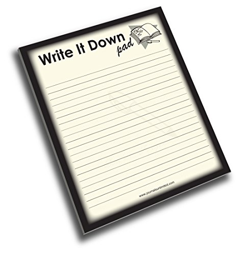 Notepad Jumbo Write It Down pour grand bloc-notes de bureau quotidien
