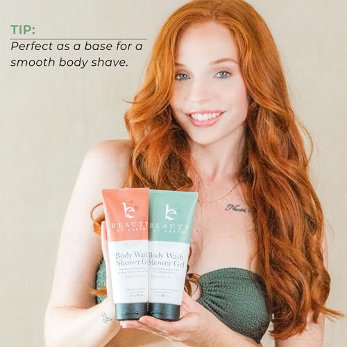 Beauty by Earth Peppermint Tea Tree Oil Shower Gel Body Wash - Made in USA with Organic & Natural Ingredients, Mens Body Soap Liquid, Moisturizing Cleansing Gel for Men & Women, Non Toxic Body Wash - Image 7