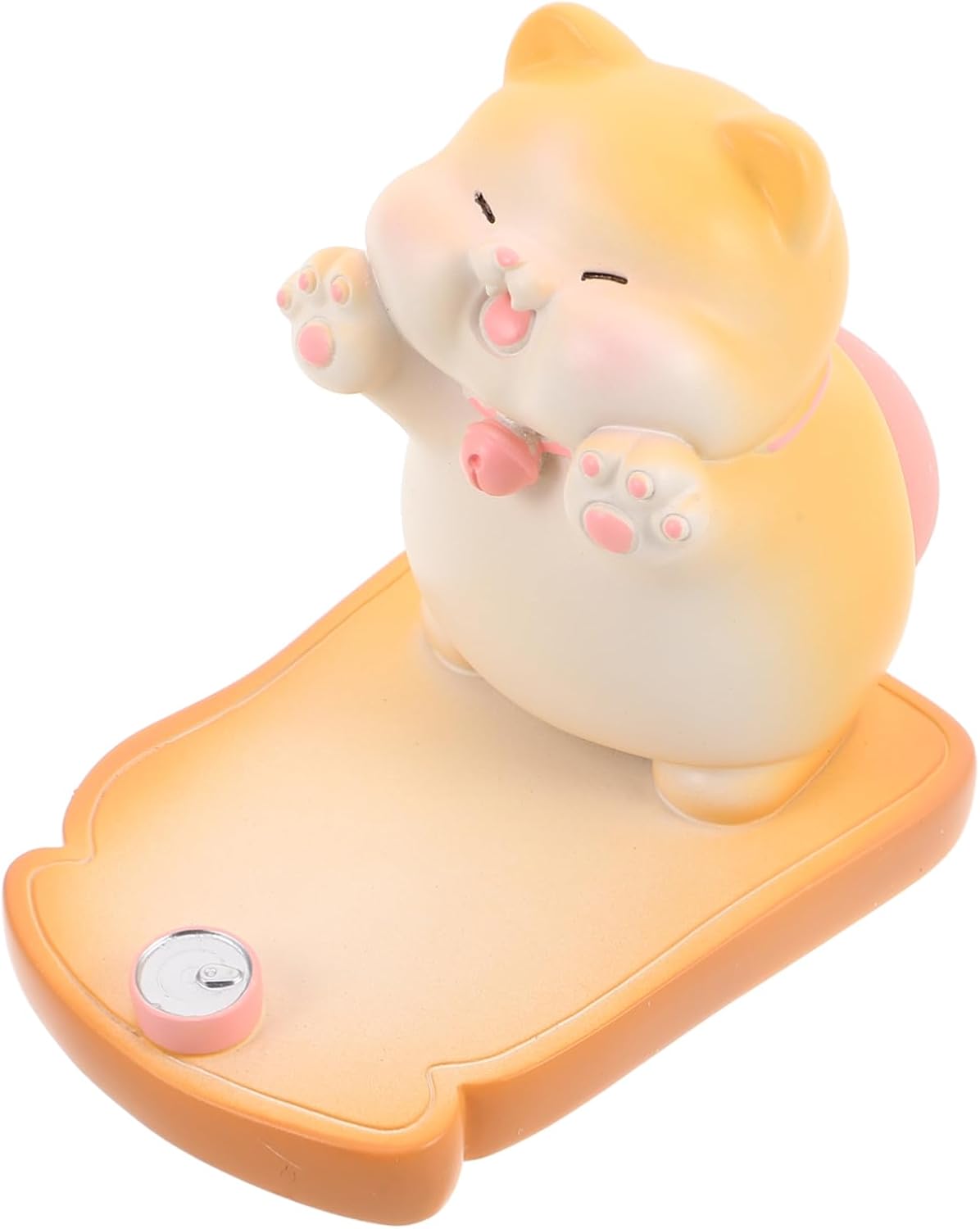 Cute Cat Phone Holder for Desk Stable Mobile Phone Stand Adorable Decorative Accessory for Boys and Girls and Adults Functional Charming Cellphone Holder