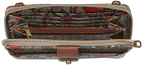 Image of Sakroots Smartphone Crossbody Purse - Women's Cellphone Bag & Wallet For Everyday - Convertible Wristlet With Zipper