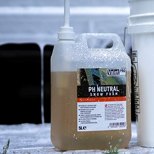 ValetPRO ph Neutral Snow Foam 5L + detailmate doseerdispenser 30 ml per hub - handpomp voor jerrycan - heel eenvoudig… - Afbeelding 5