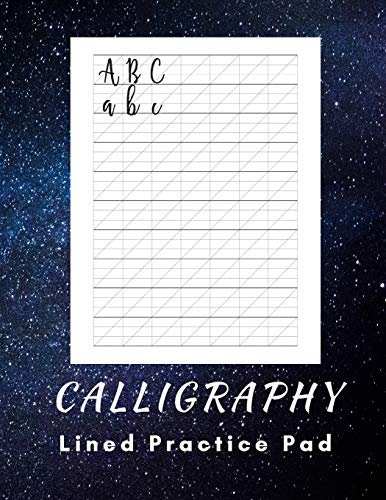 Calligraphy Lined Practice Pad: Modern Calligraphy Practice Sheets - 160 sheets image 3