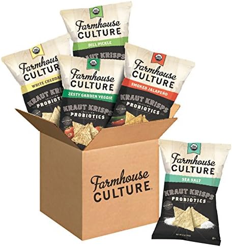 Farmhouse Culture Kraut Krisps, Variety Pack, 5 oz. Bags, 5 Count