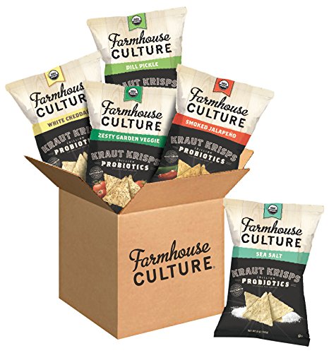 Farmhouse Culture Kraut Krisps, Variety Pack, 5 oz. Bags, 5 Count