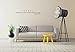 Produktbild wandaufkleber schlafzimmer Vinyl Art Mural Wall Quote Saying Stickers Decals Home Decor Simplicity Is The Ultimate Sophistication