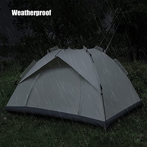 Carpa de camping impermeable familiar con dos puertas miniatura 4