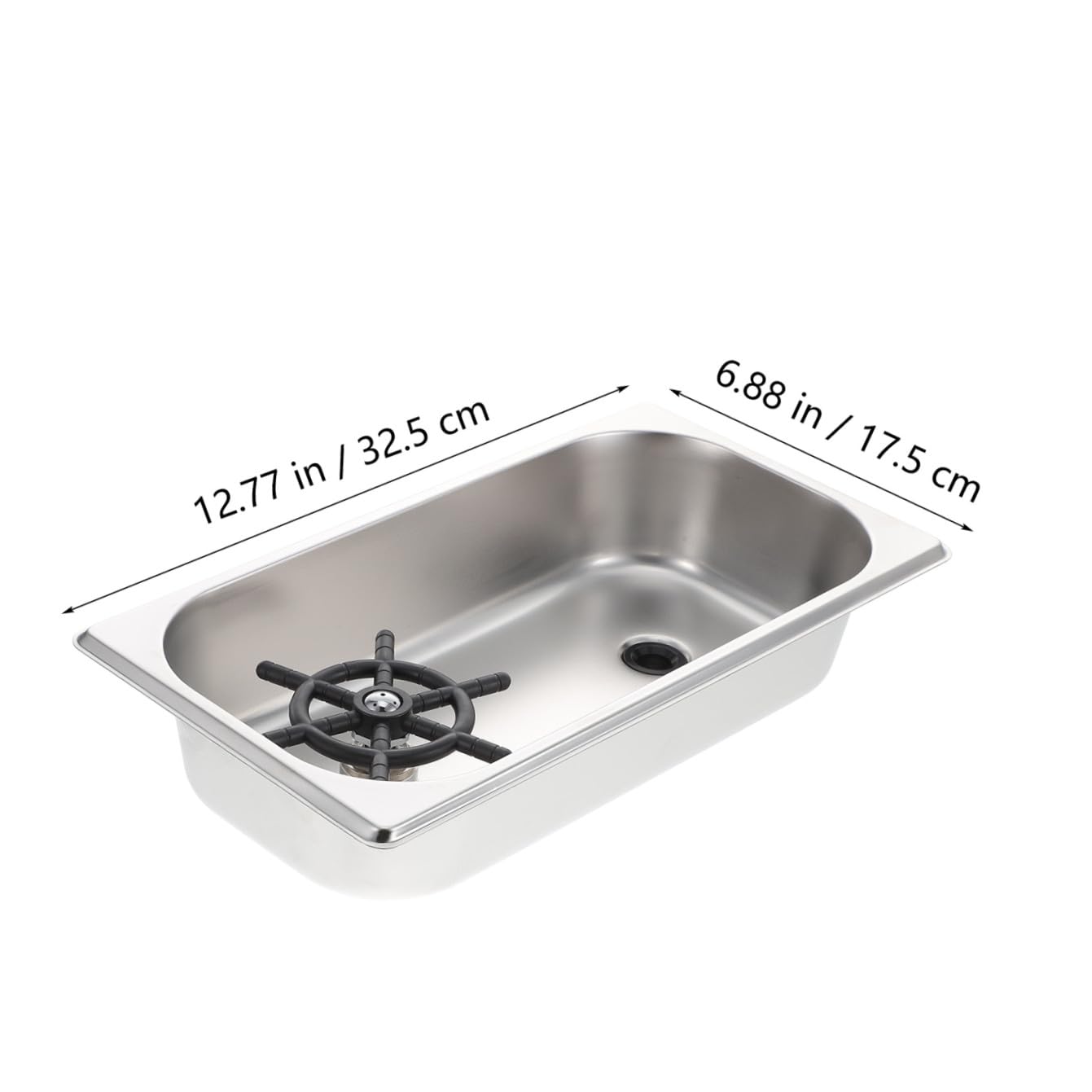 VILLCASE Scolaborraccia in Acciaio Inox e Silicone, Lavabicchieri per Lavello da Cucina e Bar, Pulizia, Robusto e Affidabile