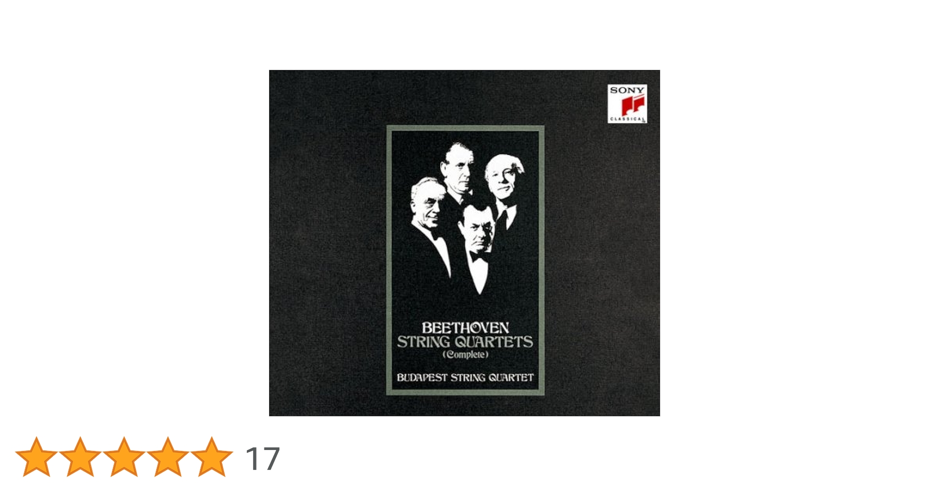 Amazon.co.jp: ベートーヴェン:弦楽四重奏曲全集(ステレオ録音