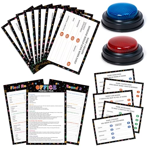 Office Friendly Feud Juego de Mesa con Buzzers para Oficina miniatura 1