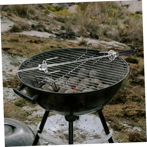 Toddmomy Drehbarer Bakelit-Griff Mit Eingebettetem Kupferfaden Hitzebeständig Und Hochglanzoberfläche Komfortabler Ersatzgriff Für Grillspieße Und Grillzubehör