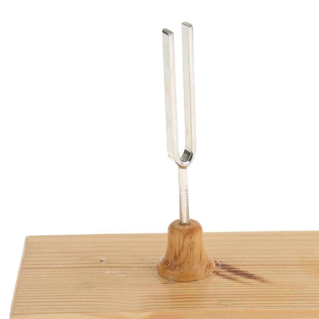 440HZ Tuning Fork + Hammer Ball + Resonant Box Instrument Set