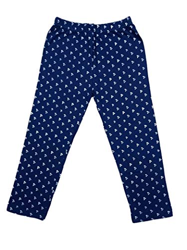 Image of IndiWeaves Boys and Girls Cotton Solid and Printed Pyjama /Pant /Trackpants [Pack of 2] Multicolor103