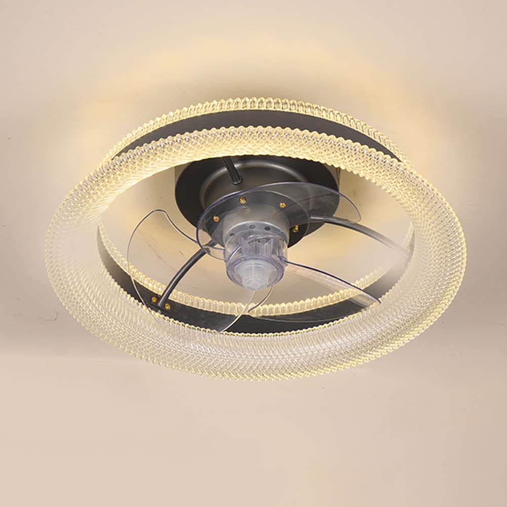 Ventilateur de plafond 3 vitesses et éclairage LED variable pour éviter la chaleur