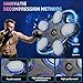 COUOMOXA 2025 Punching Bag for Adult: Electronic Music Boxing Machine - Punching Pad Smart Bluetooth Workout Wall Mounted - Gifts for Home Office