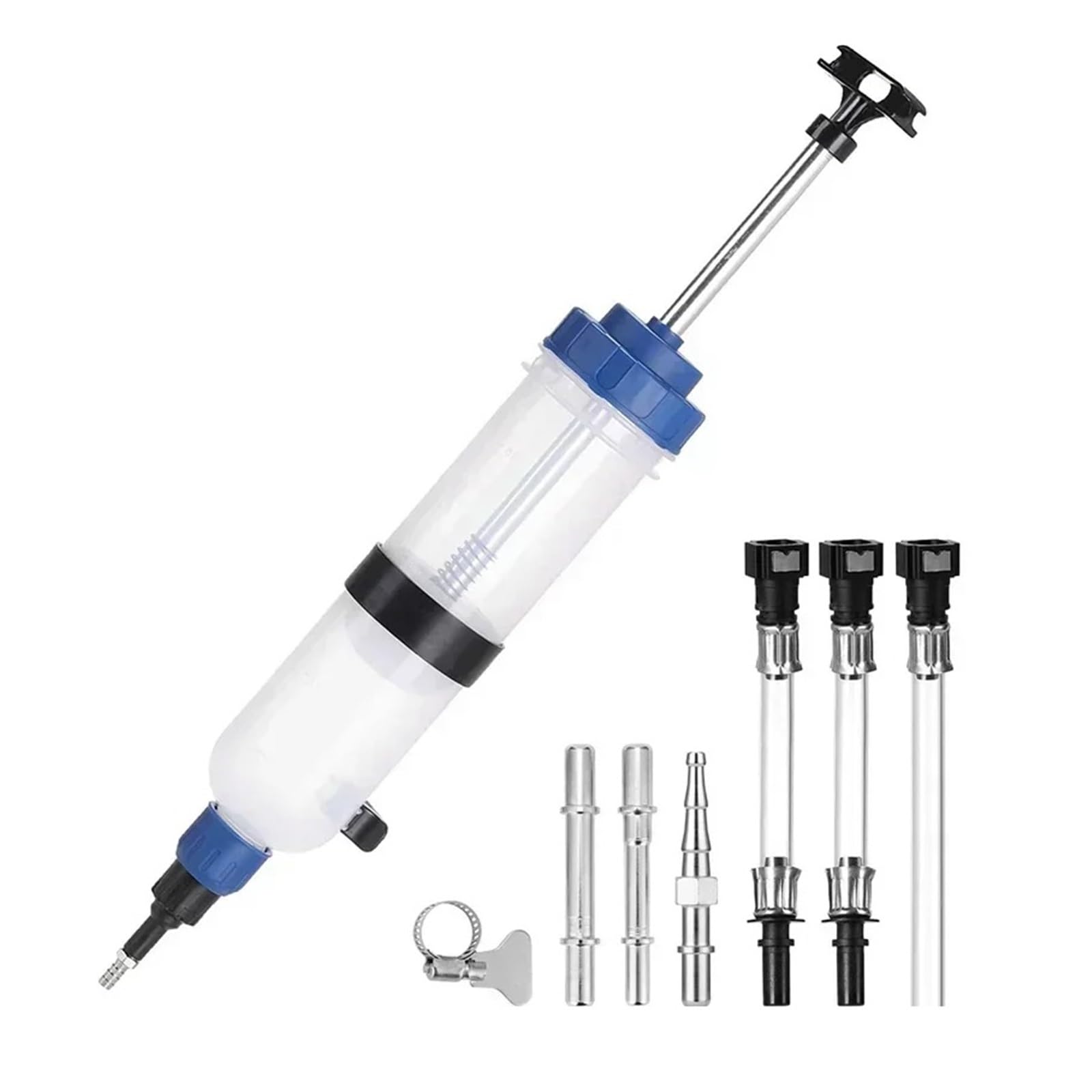 Pojemnik na płyn chłodzący Pompa syfonowa do oleju samochodowego, pompa płynu hamulcowego, strzykawkowa, automatyczna ręczna ssąca, próżniowa, paliwowa(1500ML)