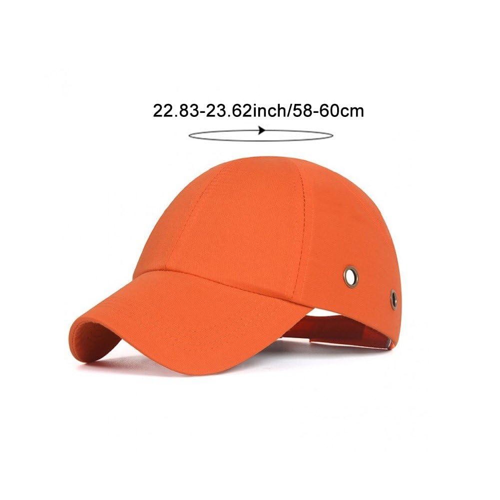 Gorra De Béisbol con Carcasa Interior De Abs, Ligera Y Transpirable, Casco De Seguridad para Trabajo, Casco Protector Anticolisión.