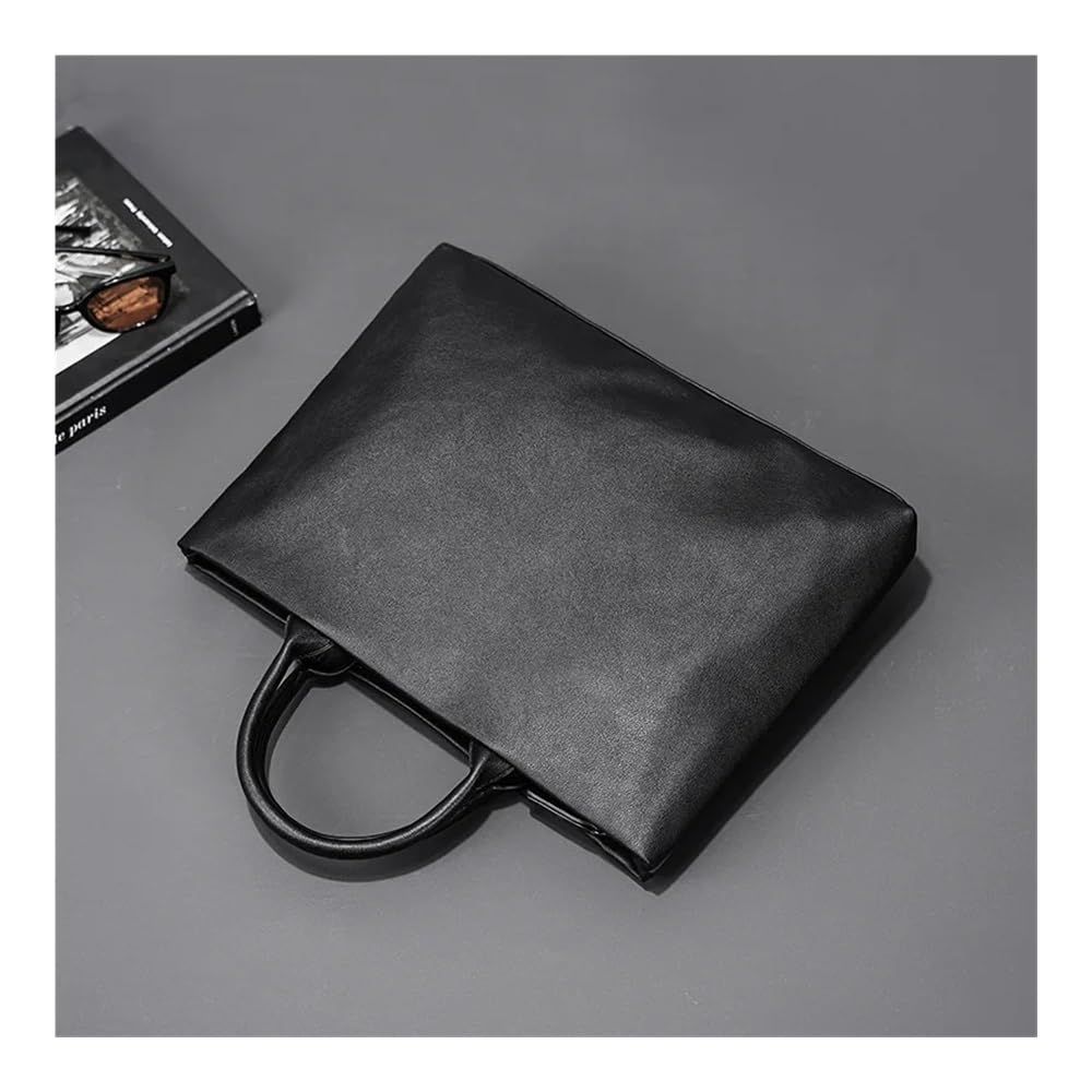 Maletín de mano para hombre, maletín transversal para laptop, ejecutivo, trabajo, gran capacidad, maletín para profesores