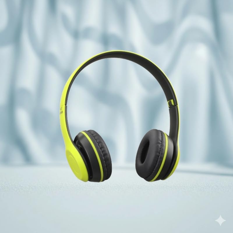 icall P47 Wireless & Wired iC37 Headphone with Mic & Micro Sd Card Slot Bluetooth Headset-image-48