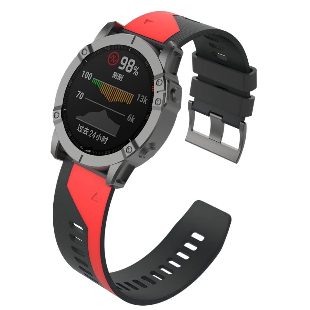 Sangle de Silicone Smart Watch 22 mm26 mm pour 5 6 5X 6X Pro Plus 3 Heures de Bracelet 7 7X Version Rapide