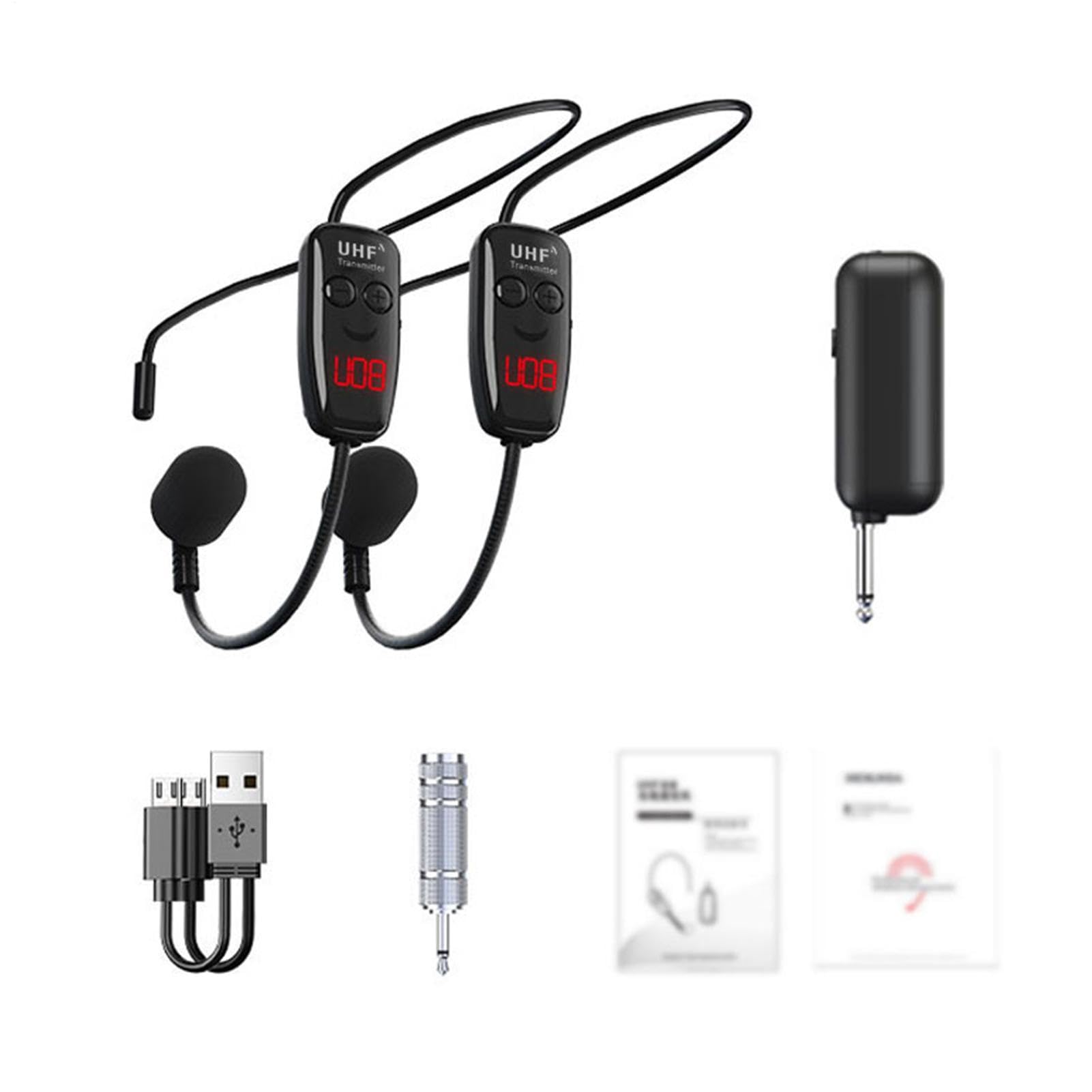 Genérico Micrófono de enseñanza, Auriculares inalámbricos de Mano y de