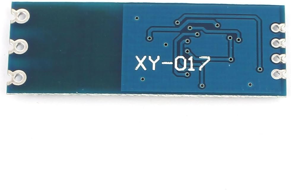 Bottom view of WINGONEER TTL to RS485 Adapter Module showing 'XY-017' model number.