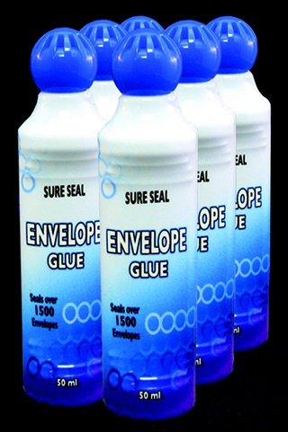 Crafty Dab 078607 Envelope Moistener with Adhesive - 1.75 Oz. - Pack of 6