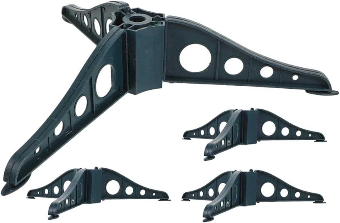 4pcs Christmas Tree Base Stand Stable Bracket for Artificial Trees Secure Support Easy to Install for Holiday Decor