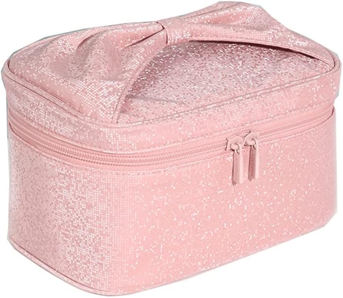 Makeup bag for women, large capacity partition, cosmetics storage, convenient to carry when going out, travel, and wash