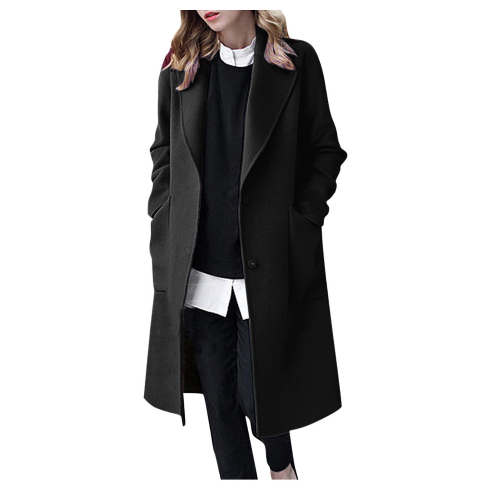 わか　クラネ　PEAKED LAPEL OVER LONG COAT わか クラネ PEAKED LAPEL OVER LONG COAT Wyongtao Men's