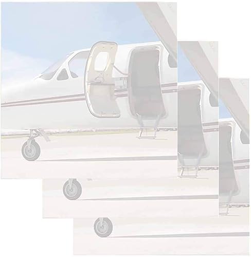 Aviación Jet Sticky Notes  Juego de 3  Diseño de aeronaves de aviación  Regalo de papelería  Bloc de notas de papel  Oficina de negocios Escuela