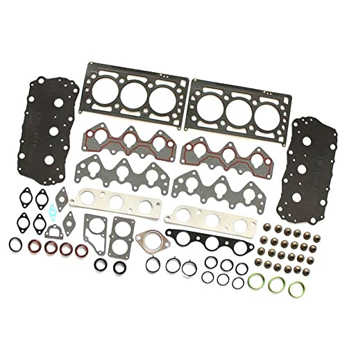 Image of Partsflow Engine Cylinder Head Gasket Set Compatible with Land Rover Freelander V6 Gas DOHC 2.5L 2002 2003 2004 2005 OE#HHS36101