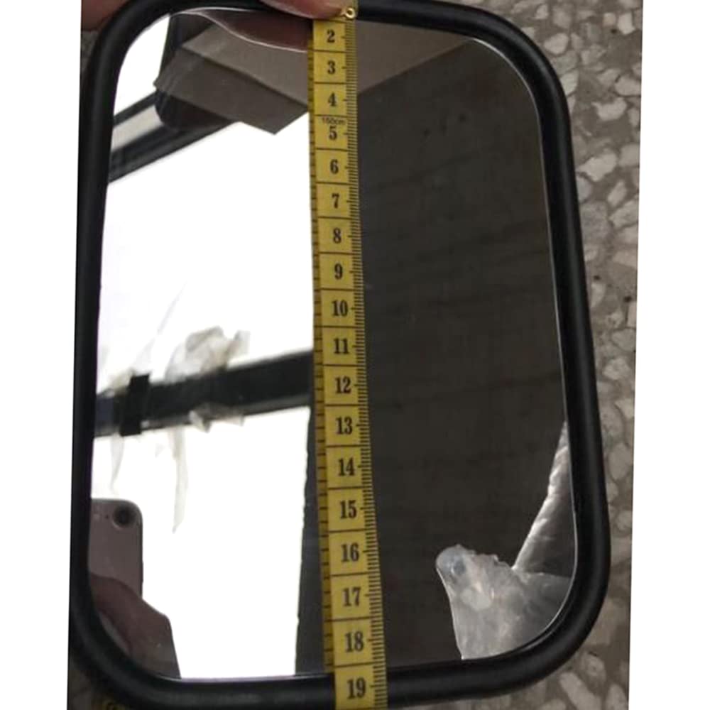 Vista Laterale Mirrori della Porta Fuori Specchio Rettangolari 4x4 Sostituzione Rapida Rilascio Specchio Fuori Strada per