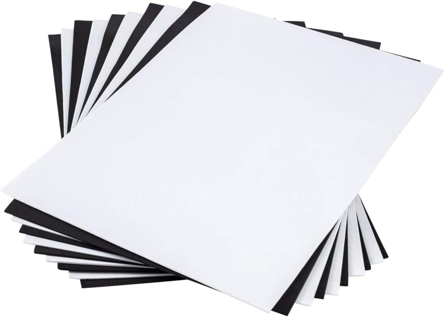 A1 Foam Board - (Pack of 10) (Black& White Mix) -Foam Core Polystyrene - Photo Foam Board - for Presentation,Arts & Crafts