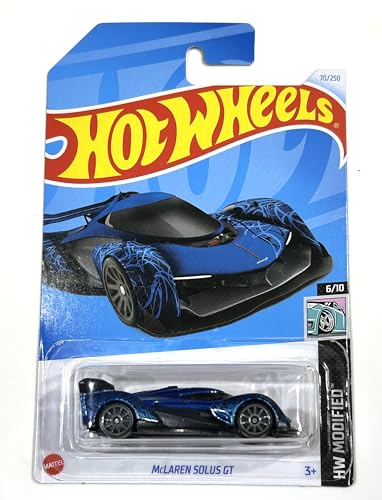 Hot Wheels 2024 - McLaren Solus GT - Azul miniatura 1