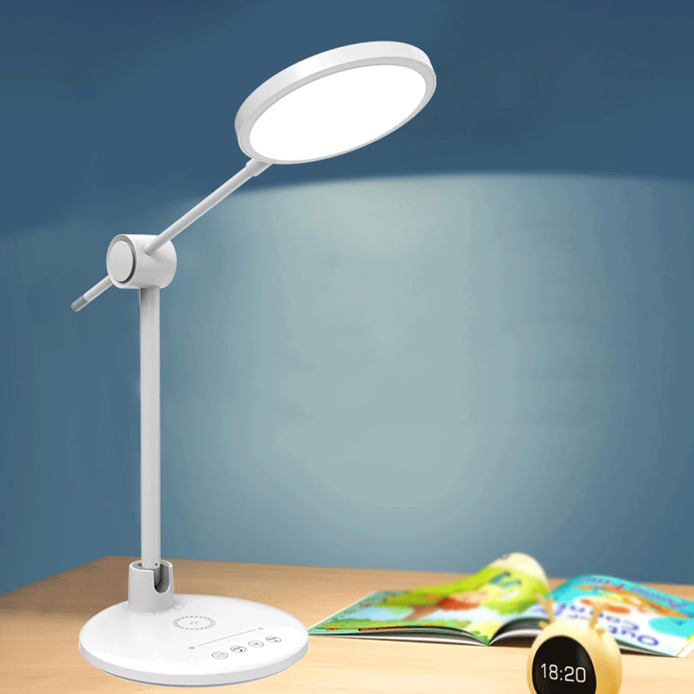 Soffidoccia con Proteziper Gli Occhi, Spettro Completo,Da da Scrivania Wireless Ricaricabile Pieghevole per Bambini,Da da Scrivania per Camera da Letto, Letto, Scrivania,Da da Tavolo, Illuminazidecora