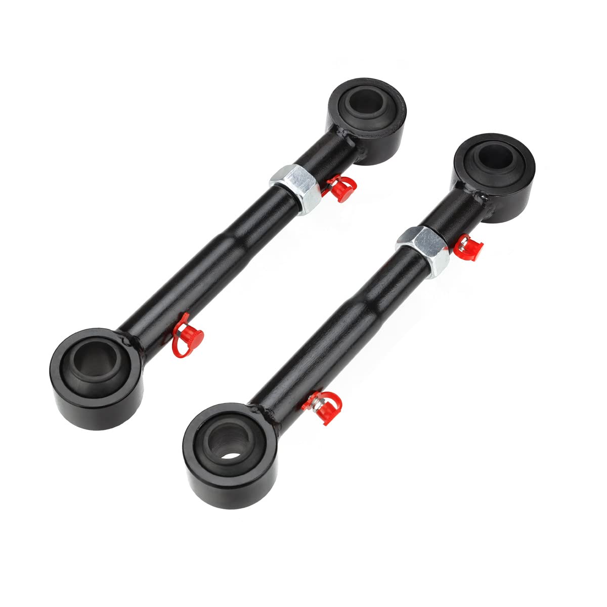 Mcmotoring Front Swaybar Quicker Disconnect System Adjustable With 2.5inch - 6inch of Lift Replace 2034, fit for Jeep Wrangler JK/JL 2007-2018